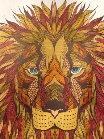 Мандала Лев