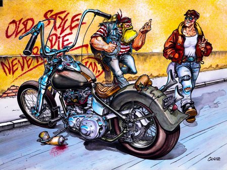 David Mann и Харлей Дэвидсон