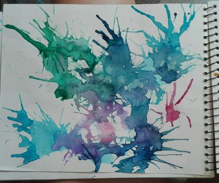 Кляксография Виктора Гюго