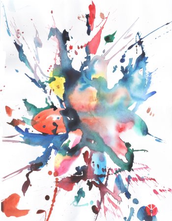 Акварельные Кляксы