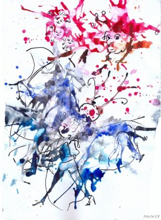 Кляксография Виктора Гюго