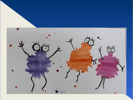 Рисование Кляксы в ДОУ