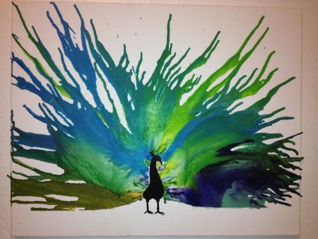 Рисование кляксами для детей