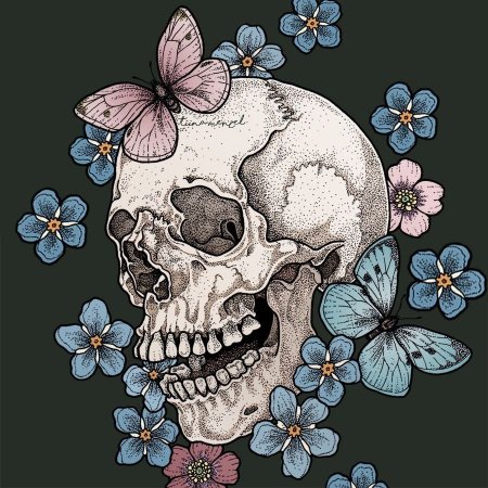 Красивый череп