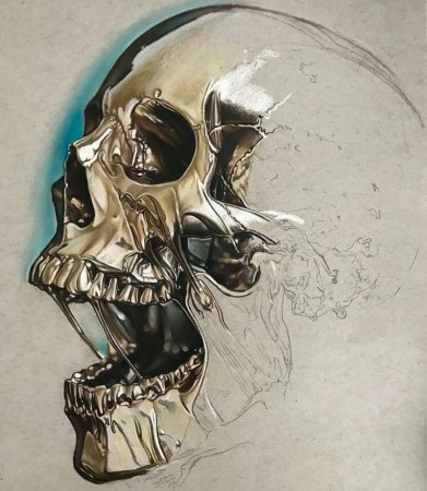 Черепа животных арт