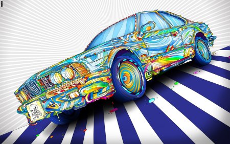 Автомобиль абстракт