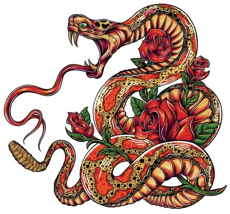 Змея орнамент