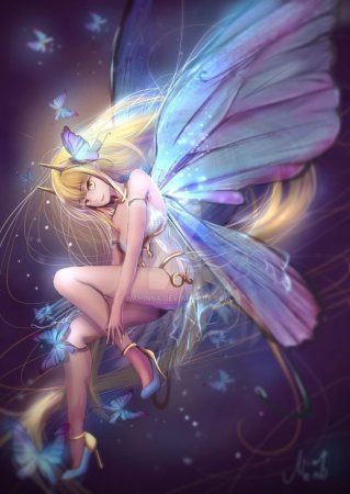 Эльф рисунок