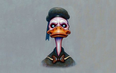 Обкуренный Дональд дак