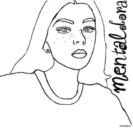 Раскраска Дора певица