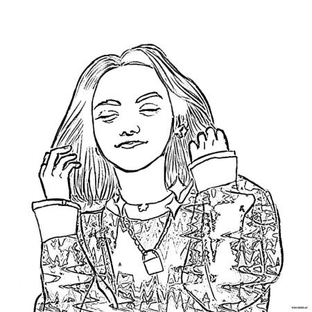 Портрет Доры певицы