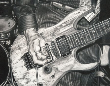 Гитарист арт
