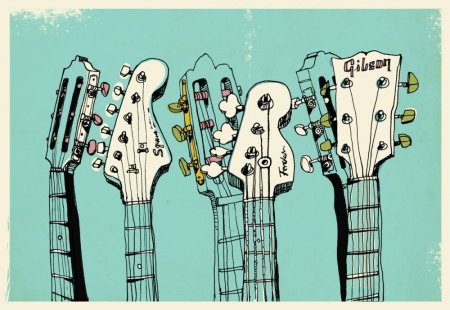 Guitar иллюстрация