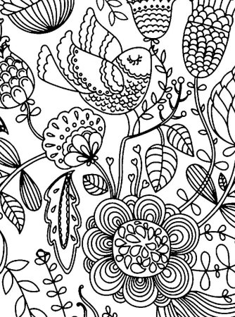 Раскраска антистресс