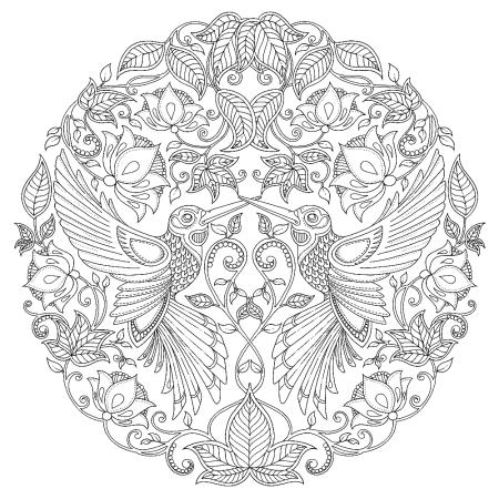 Раскраски сложные