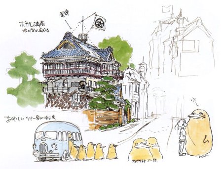 Скетчи Миядзаки