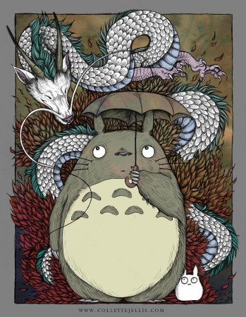 Хаяо Миядзаки Унесенные призраками хомяк