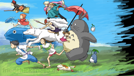 Персонажи аниме Хаяо Миядзаки