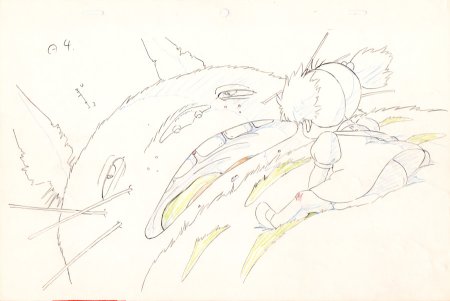 Зарисовки Хаяо Миядзаки