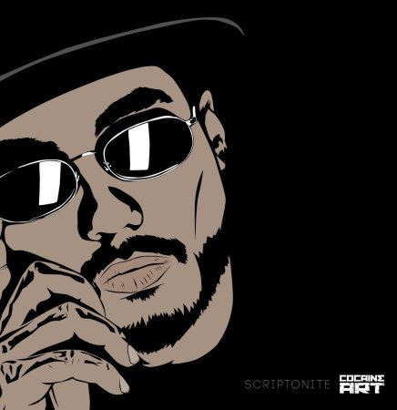 Скриптонит рисунок