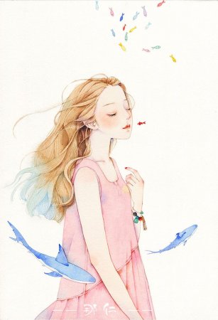 Нежные иллюстрации