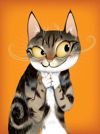 Хитрый котик