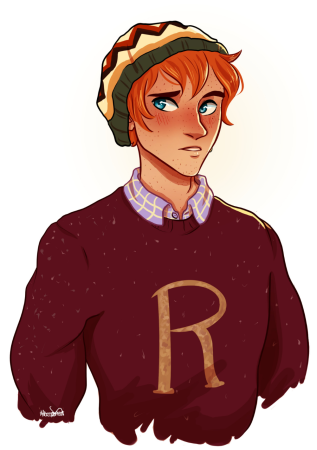 Рон Уизли арт