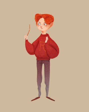 Рон Уизли арты