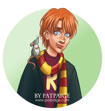 Мультяшный Гарри Поттер рисунок Рон Рон Рон Рон