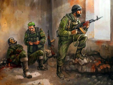 Гелаевский спецназ Борз