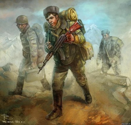 Афганская война русские солдаты арт