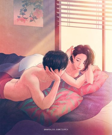 Корейский художник Zipcy