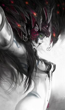 Мрачный стиль рисования