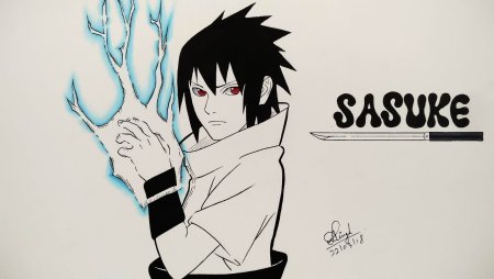 Саске Учиха draw