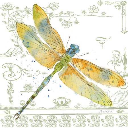 Фон со стрекозами