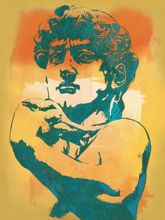 Давид Микеланджело Постер арт