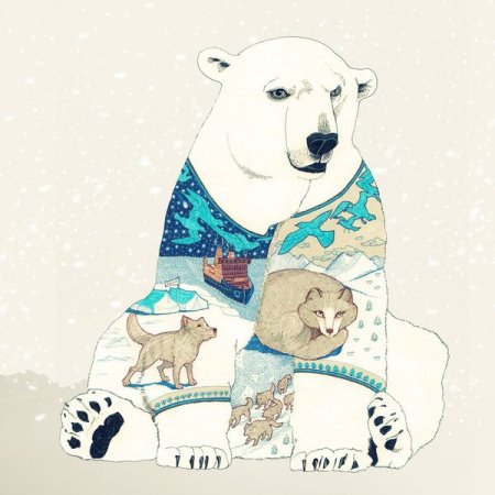 Стилизованные медведи