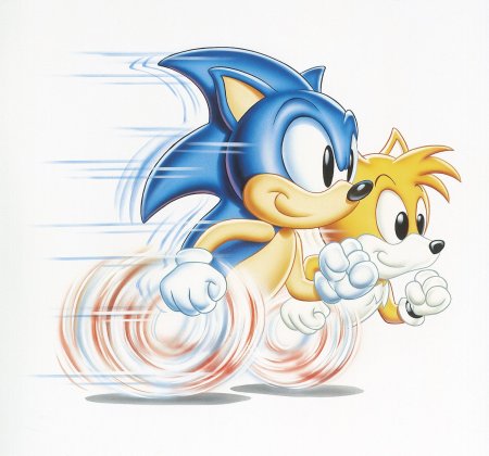 Tails Sonic the Hedgehog арт