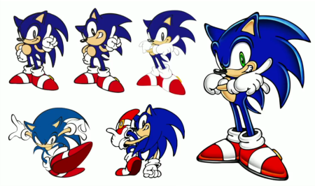 Соник из Sonic Adventure