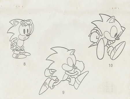 Sonic Mania Наброски