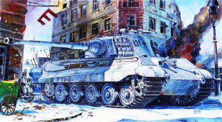 Королевский тигр и т34