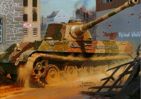 Королевский тигр против т 34