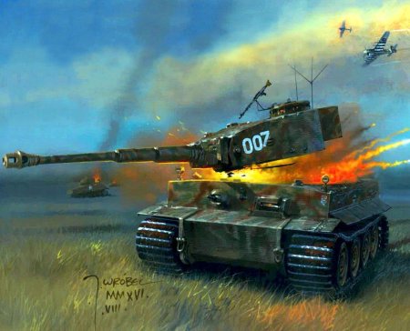 Михаэль Виттман тигр