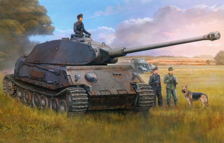 Танк тигр Порше 4502