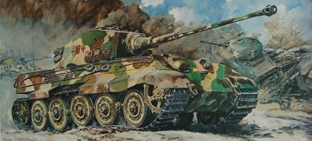 Танк 2 мировой войны Королевский тигр