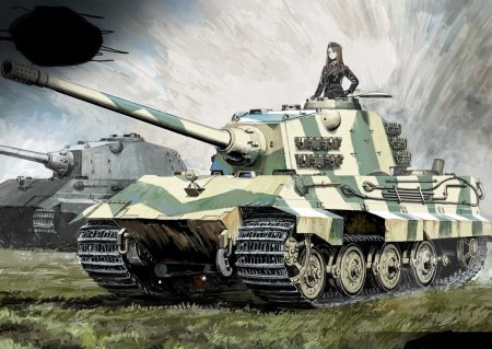 Танк тигр е 75
