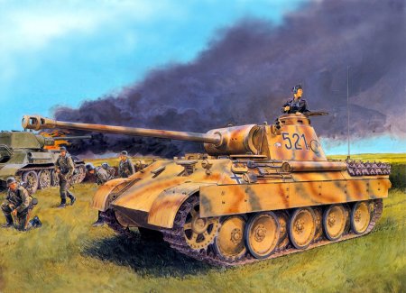Пантера Ausf d Курск 1943