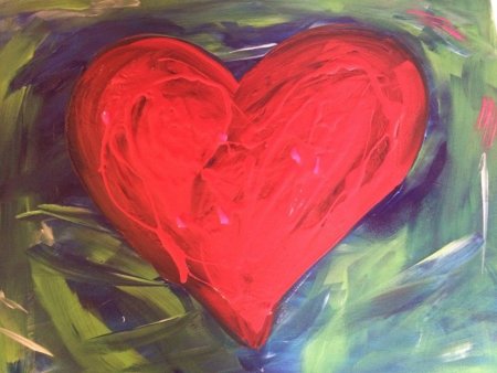 Картина сердце