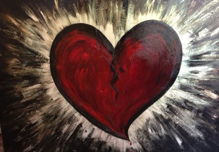 Черное сердце арт