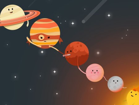 Стилизованные планеты